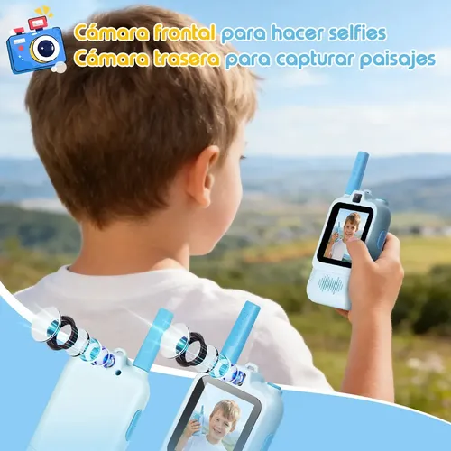 Holiky Juguetes para niños y niñas de 3 a 12 años, Walkie Talkies para niños de 2 canales radio de 2 vías juguete..., Rosa, WTK08 Holiky Juguetes para niños y niñas de 3 a 12 años, Walkie Talkies para niños de 2 canales radio de 2 vías juguete..., Rosa, WTK08