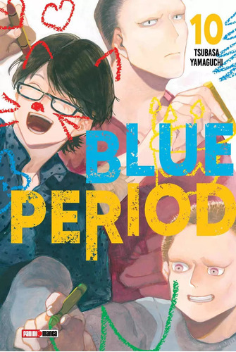 Blue Period, de Tsubasa Yamaguchi. Serie Blue Period, vol. 10. Editorial Panini, tapa blanda, edición 3 en español, 2023