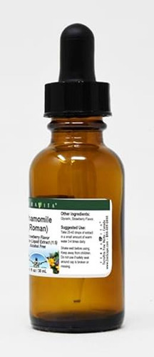 Terravita Manzanilla Líquida Sabor Fresa 2 Envases 1 Oz