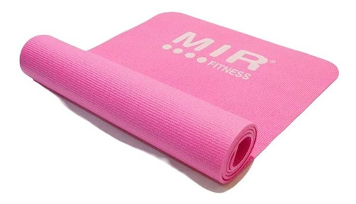 Colchoneta Mat Yoga Pilates Fitness Espesor 6mm Enrollable