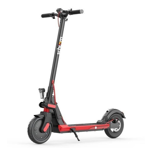 Monopatin Electrico Scooter Aut30km 500w Lcd Rojo U2 Schoom