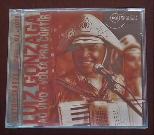 Cd Luiz Gonzaga - Volta Pra Curtir Ao Vivo (Usado)
