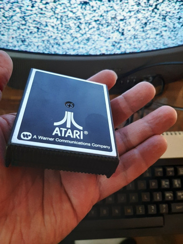 Video Juego Caverns Of Mars De Computadoras Atari Xe,600. (Usado)