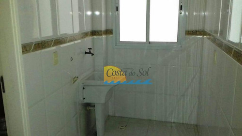 Apartamento Com 2 Dormitórios À Venda, 91 M² Por R$ 360.000,00 - Tupi - Praia Grande/sp - Ap14596