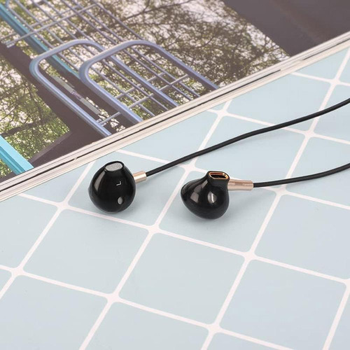 Fone Intra-auricular Vq-h35 Com Microfone 3.5mm Cabo 1.2m