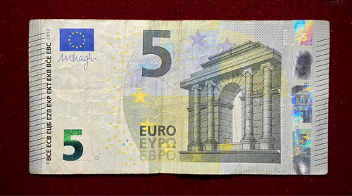 Billete 5 Euros España 2013 Pick 20 V