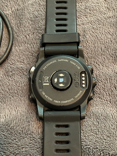 Garmin Fénix 3hr No Venu Forerunner Vivoactive Whoop Negro Lisa Negro Negro (Usado)