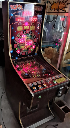 Imagen 1 de 4 de Flipper Arcade Bingo Royal 5 Bolas A Fichas