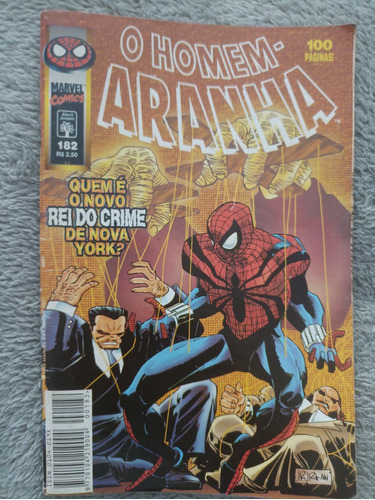 Homem-aranha N°192 (08/1998) Abril Hq Gibi Quadrinhos Comics