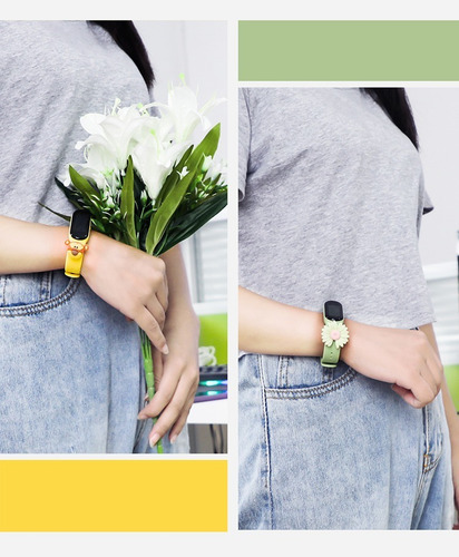 Imagen 3 de 3 de Correa Para Xiaomi Mi Band 5 Personajes Varios +mica Premium