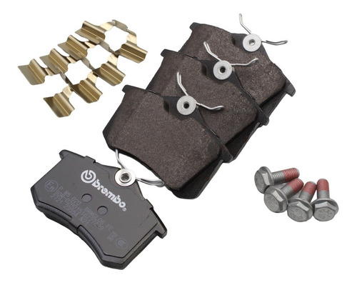 Imagen 2 de 8 de Balatas Traseras Beetle Golf Jetta A4 Clasico Brembo Ceramic