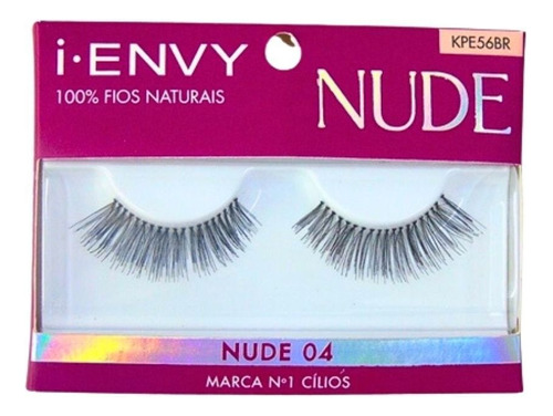 Cílios Postiços Kiss New York I Envy Nude 04 Kpe56br