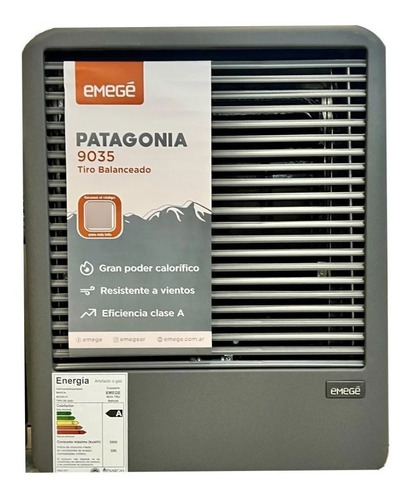 Calefactor Emege Patagonia 3500tb Multigas Ce9035b 