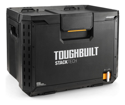 Caja De Herramientas Xl Stacktech Toughbuilt Tb-b1-b-70 Color Negro
