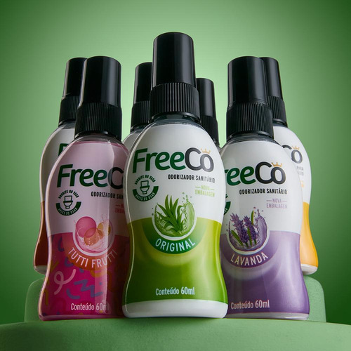 Freecô 60ml - Kit Com 4