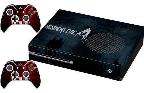 Skin Para Xbox One Fat Modelo (10639xof) Re4