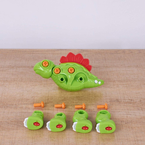 Set De Figuras De Dinosaurios Desarmables Para Niños Playgo