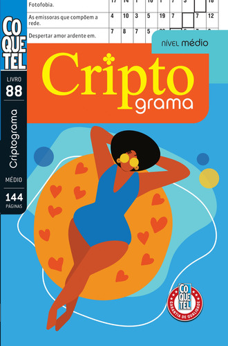 Livro Coquetel Criptograma Nível Médio Ed 88, De A Coquetel. Editora Coquetel - Nf, Capa Mole, Edição 88 Em Português, 2023