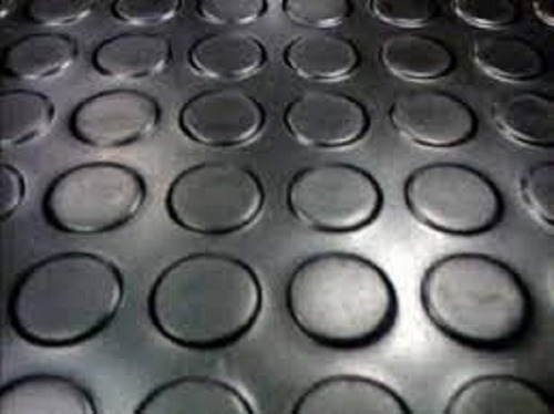 Piso De Goma Moneda 3 Mm Alto Transito Antideslizante 1 X 1