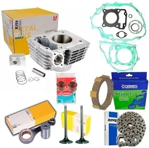 Kit Motor Completo Biela Juntas Cg Titan 150 2004 Ate 2016 