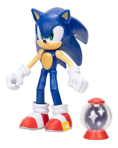 Sonic The Hedgehog Figura Sonic De 4 Pulgadas Wave 7