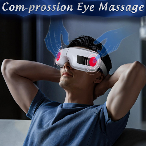 Masajeador De Ojos Con Calor Máscara De Ojos Calentada Para