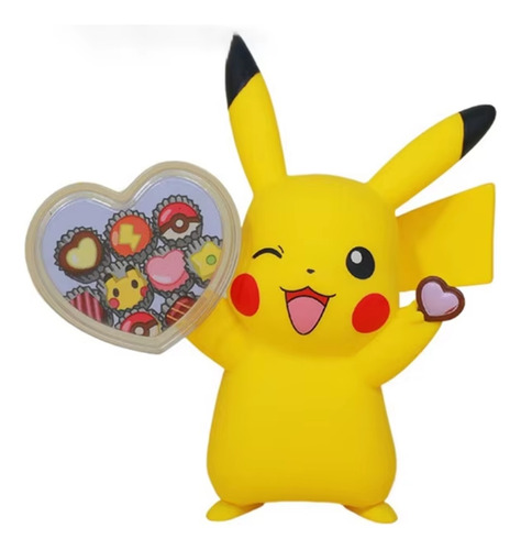 Set De 6 Pcs Figura Coleccionable De Pikachu