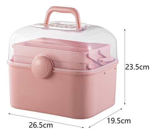- Caja De Almacenamiento Portátil Multiusos, Contenedor Con