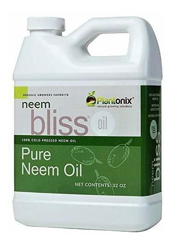 Suplemento Herb Organic Neem Bliss 100% Puro Aceite De Semil