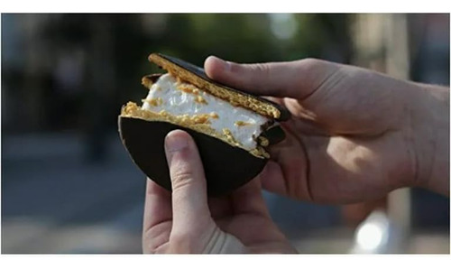 Galletas Mini Moonpie Sándwich De Arándano Paquete 4 Unidade