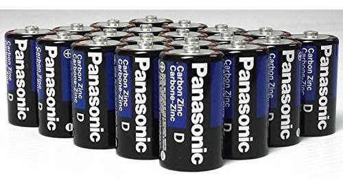 Panasonic Paquete De 24 Baterías D Superresistentes Al Por M