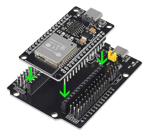 Por 12und Modulo Tarjeta Expansion Esp32 Devkit 30pin Shield
