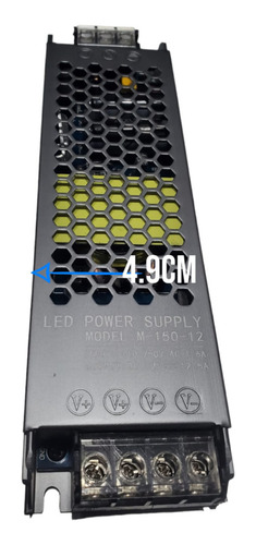 Fuente De Poder 150w 12v Slim Cctv Led Camara Cnc Usb Flat