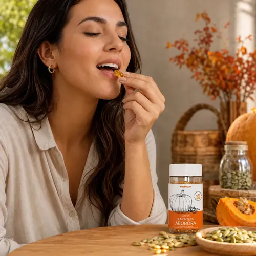 Óleo De Semente De Abóbora 1340mg 60 Cápsulas - Natunéctar
