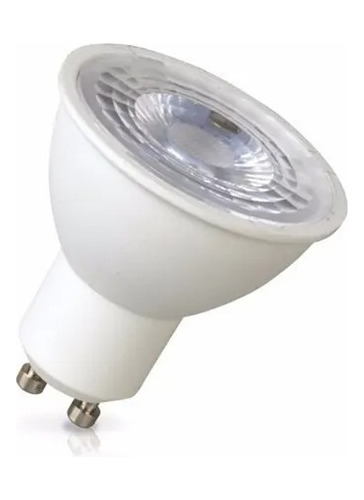 Ampolleta Dicroica Led Gu10 Luz Blanca Calida 6w 480 Lumenes