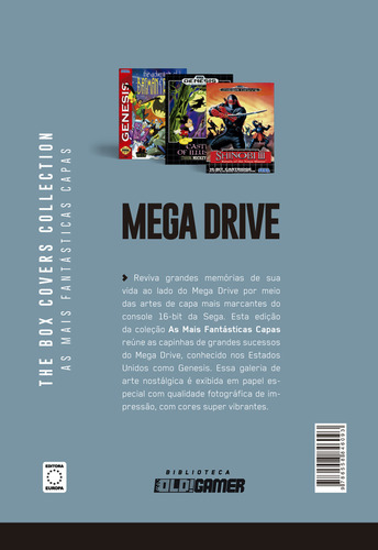 Livro - Mega Drive- As Mais Fantásticas Capas, De Editora Europa. Editorial Europa, Capa Dura, Edição 1 Em Papel, 2024