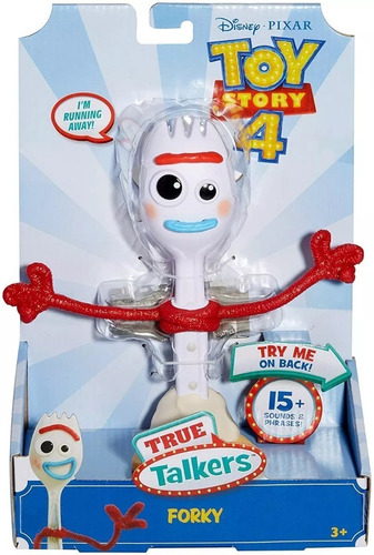 Forky True Talkers 15 Frases En Español Toy Story 4  Mattel 