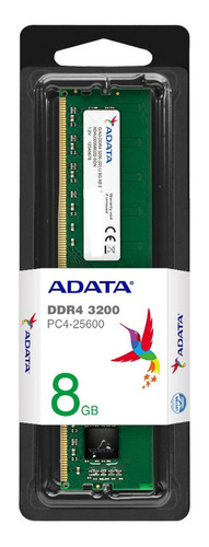 Memoria Ram Pc Adata Premier Dimm Ddr4 8gb 3200mhz *