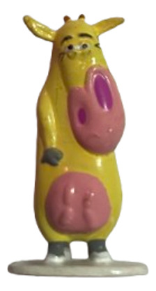 Muñeco Vaca Y El Pollito Chocolate Jack Felfort Retro (Usado)