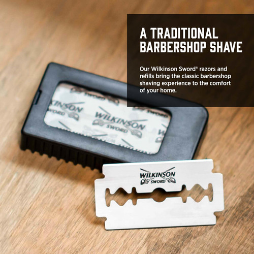 Recambios Para Navajas Wilkinson Sword Double Edge, 5 Unidad