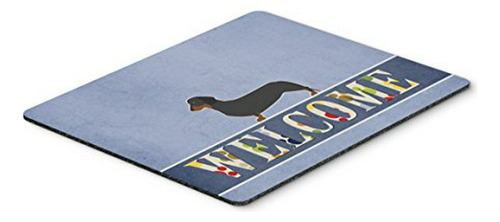 Caroline's Treasures Bb5486mp Dachshund Welcome Mouse Pad, H