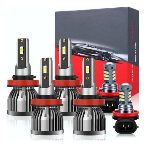 Wuaawu Led Headlight Bulbs Fit For Ford Fusion 2019-2020,140