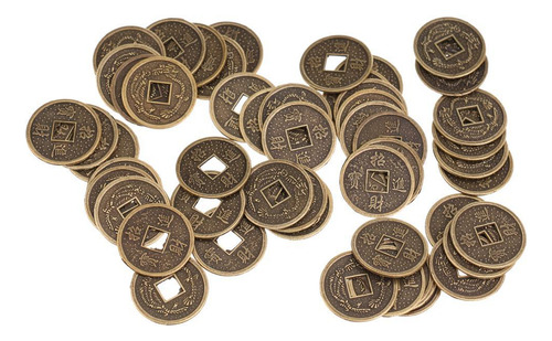 2 Set De 50 Piezas Moneda De Aleación De China Feng -ching