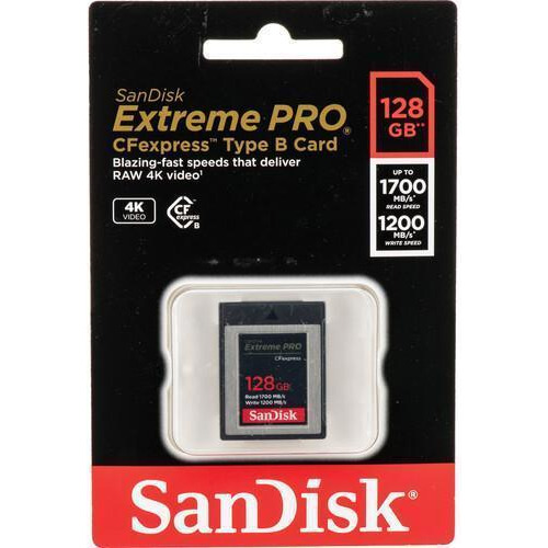Cartão Memória Cfexpress 128gb Extreme Pro Type B