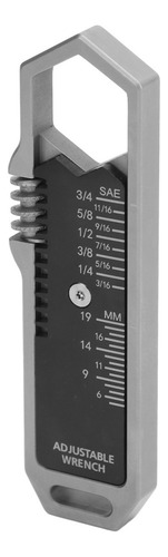 Llave Edc De 3/16 A 3/4 Pulgadas, 5 A 19 Mm, Ajustable Y Des