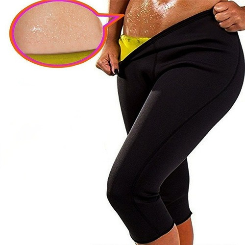 Mujer Sauna Pantalones De Neopreno Legging Control Bragas Fi