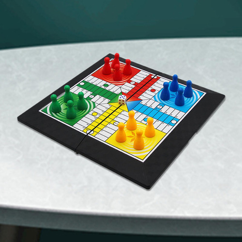 Juego De Ludo, Juego De Viaje Familiar, Juguetes Educativos,