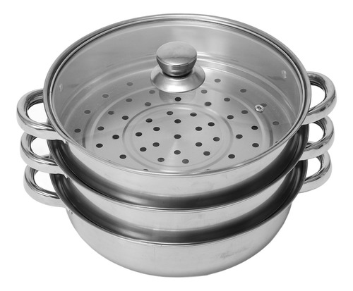 Olla De Sopa De Vapor De Gran Capacidad De Acero Inoxidable
