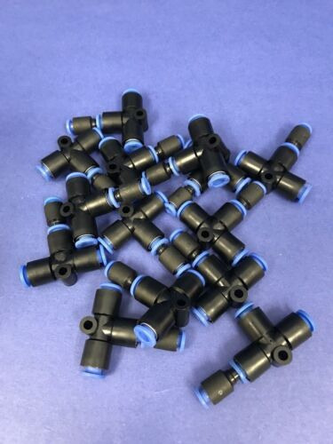 Smc 4x6x6mm Push To Connect Pneumatic Union Extended Tee Ssh