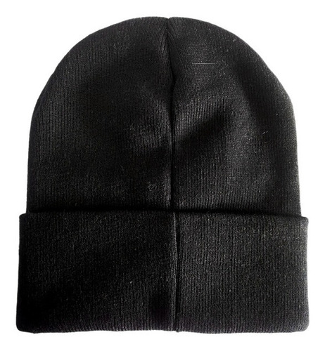 Imagen 2 de 2 de Gorro Lana Negro Mickey Disney / Zings